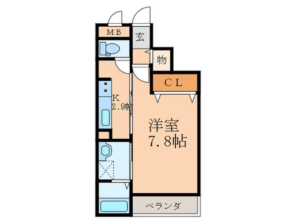 ワイツー・アパートメントの物件間取画像